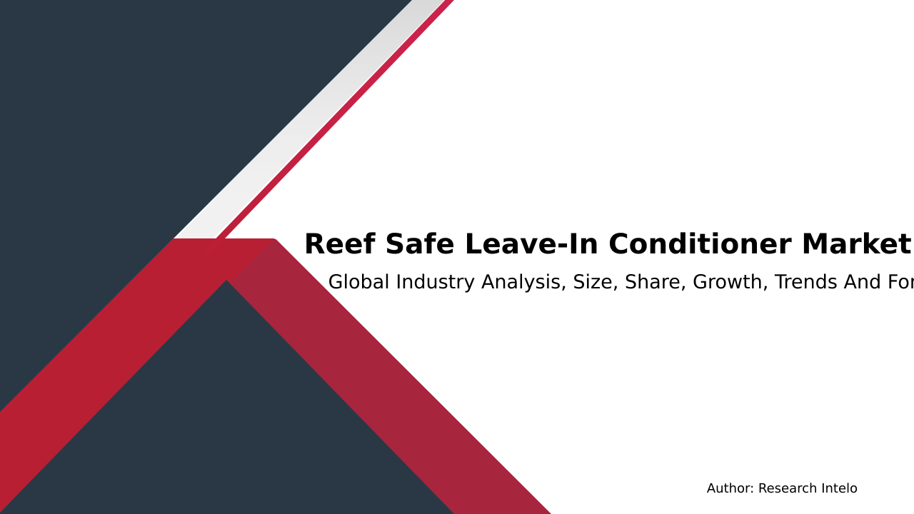 Reef Safe Leave-In Conditioner Market Research Report 2033